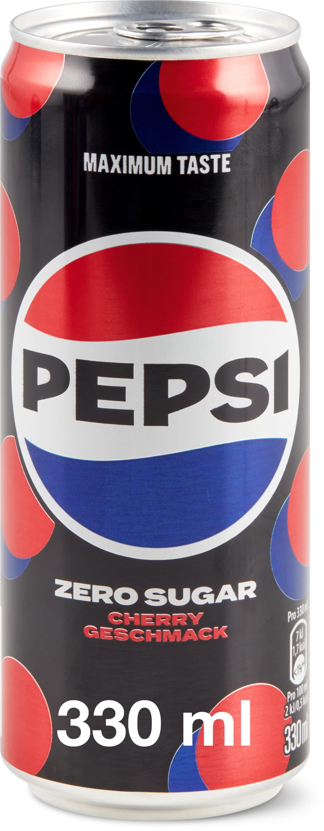 Pepsi Cherry Zero senza zuccheri aggiunti 330ml